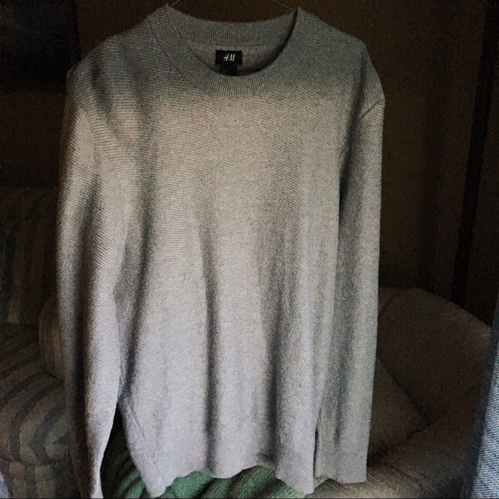 H&M Gray Knitted Sweater